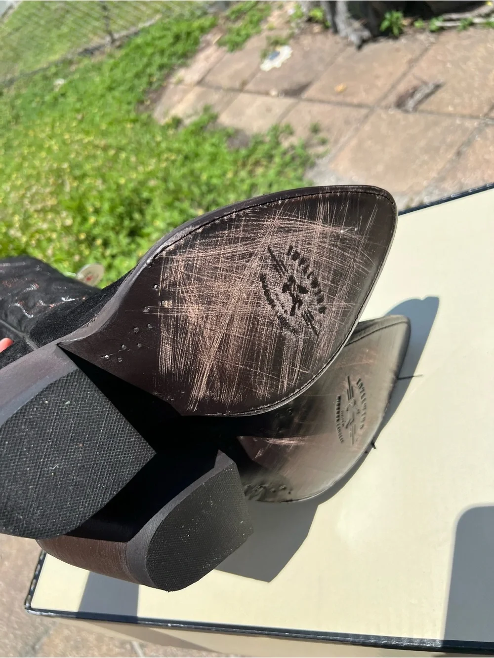 Idyllwind suede material